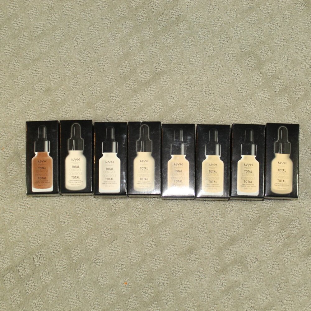 NYX Professional Makeup Total Control Drop Foundation 0.43oz./13ml NEW